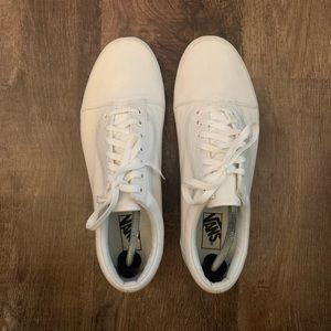 Mens White Vans Size 13